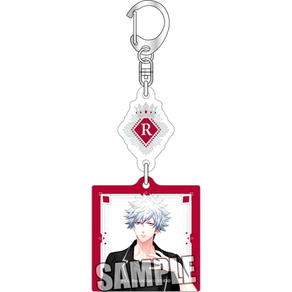 Uta no Prince-sama Double Acrylic Keychain Dramatic 365 days Ver. (Ranmaru Kurosaki) [NEW]