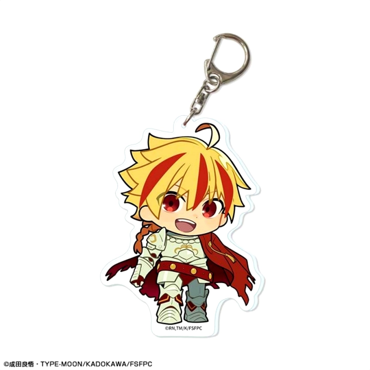 TV Anime Fate/strange Fake Big Acrylic Keychain Design 02 (Saber) Goods - Keychain Resale [NEW]