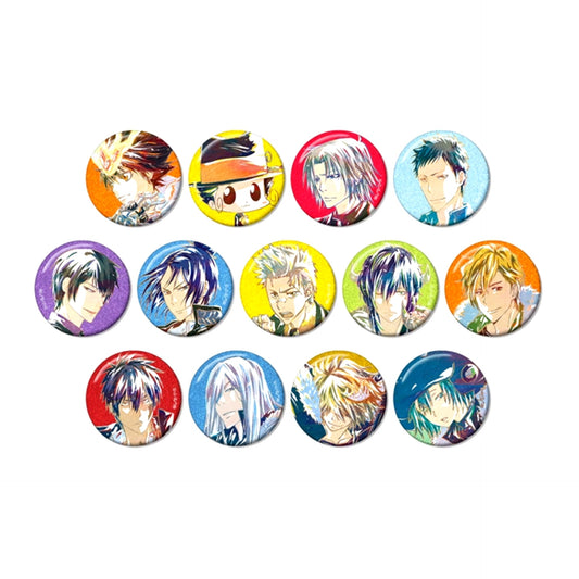 TV Anime Reborn! Trading Ani-Art Part 2 Glitter Button Goods - Badge Resale [NEW]