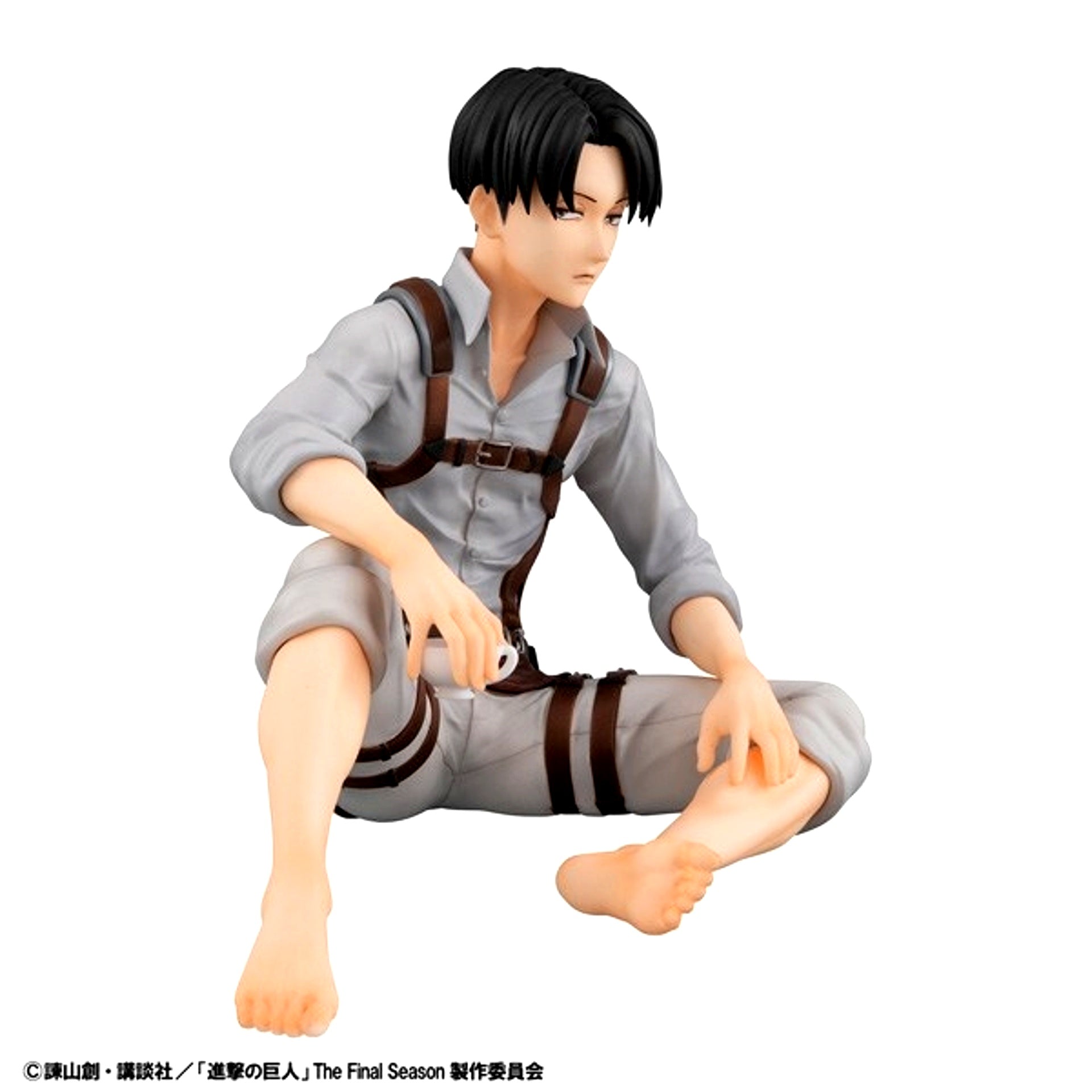 G.E.M. Series Attack on Titan Tenohira (Palm-Sized) Captain Levi Complete Figure [NEW]