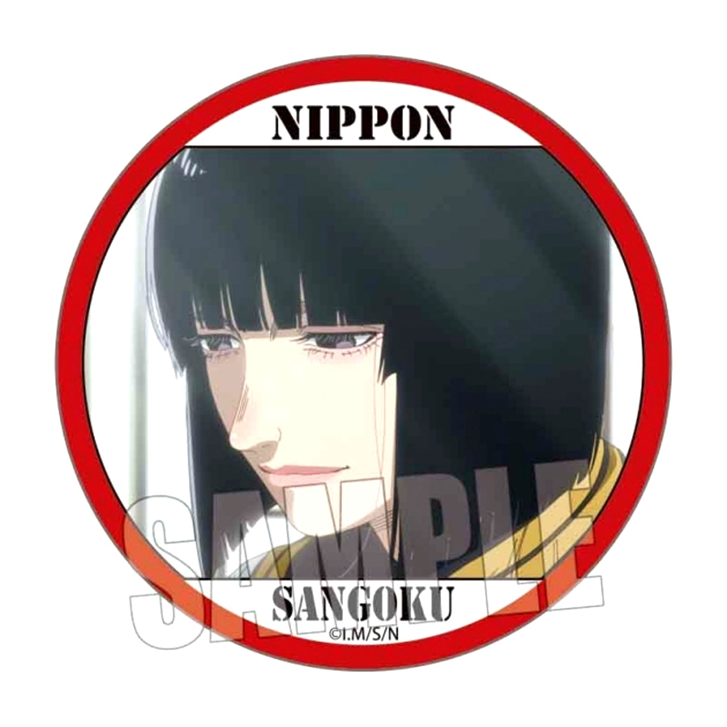TV Anime Nihon Sangoku Memories Can Badge Yoshitsune Asama C [NEW]