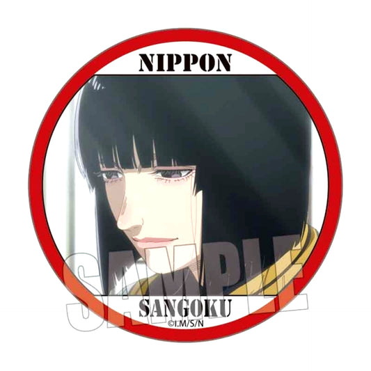 TV Anime Nihon Sangoku Memories Can Badge Yoshitsune Asama C [NEW]