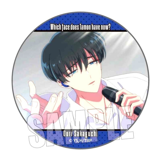TV Anime Tamon's B-Side Memories Can Badge Sakaguchi Ouri B [NEW]