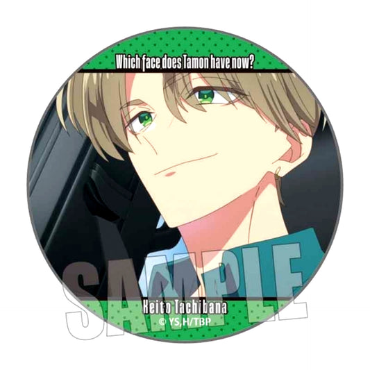TV Anime Tamon-kun Ima Dotchi!? Memories Can Badge Tachibana Keito B [NEW]