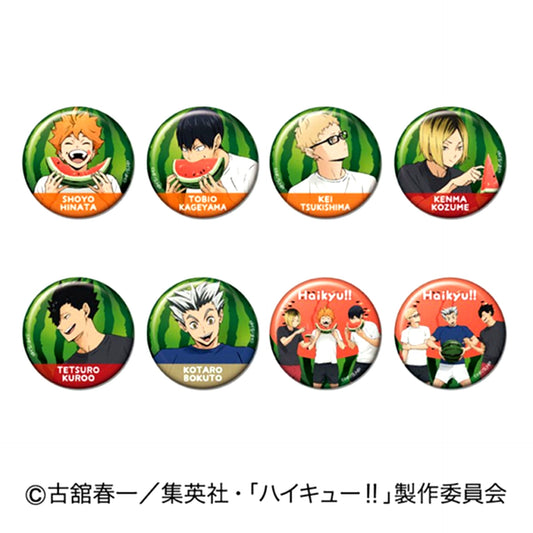 Haikyu!! Watermelon Series CAN Button Goods - Bache [NEW]