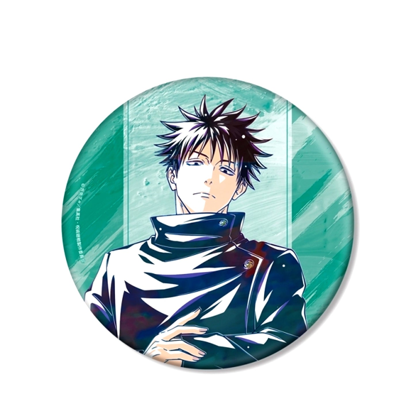 TV Anime Jujutsu Kaisen Megumi Fushiguro Ani-Art Part 9 B IG Button ver.B Goods - Badge animate Advance Sale [NEW]