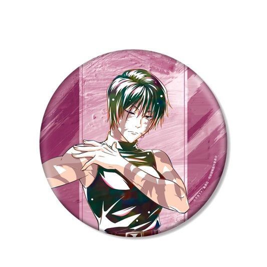 TV Anime Jujutsu Kaisen Maki Zenin Ani-Art Part 9 B IG Button Goods - Badge [NEW]