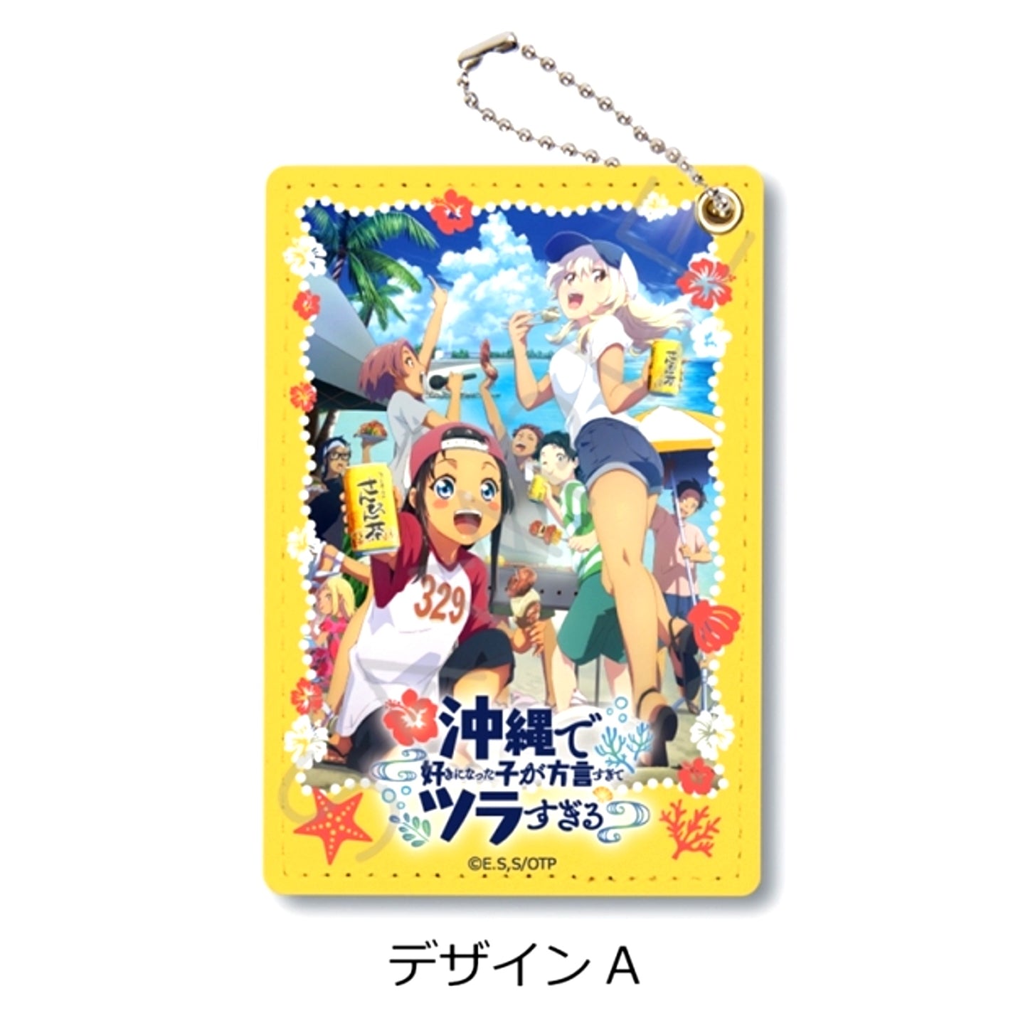 TV Anime Okitsura: Fell in Love with an Okinawan Girl Pass Case Design A [NEW]