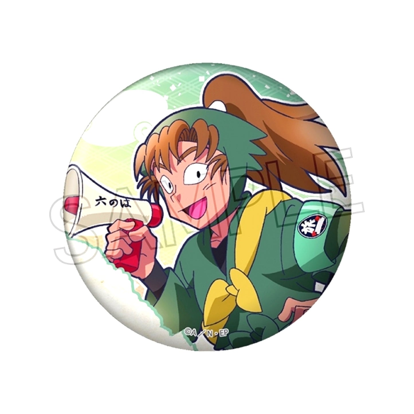 Nintama Rantaro Can Badge -School Trip Executive Committee- Isaku Zenpouji [NEW]