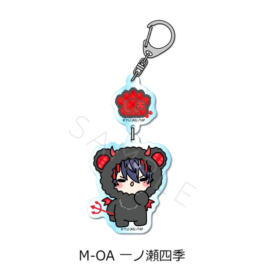 TV Anime Togen Anki: Dark Demon of Paradise Part 5 Acrylic Keychain M-OA (Shiki Ichinose) Goods - Keychain [NEW]