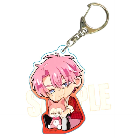 TV Anime Tamon's B-Side Gyugyutto Acrylic Keychain Tamon Fukuhara A Goods - Keychain [NEW]