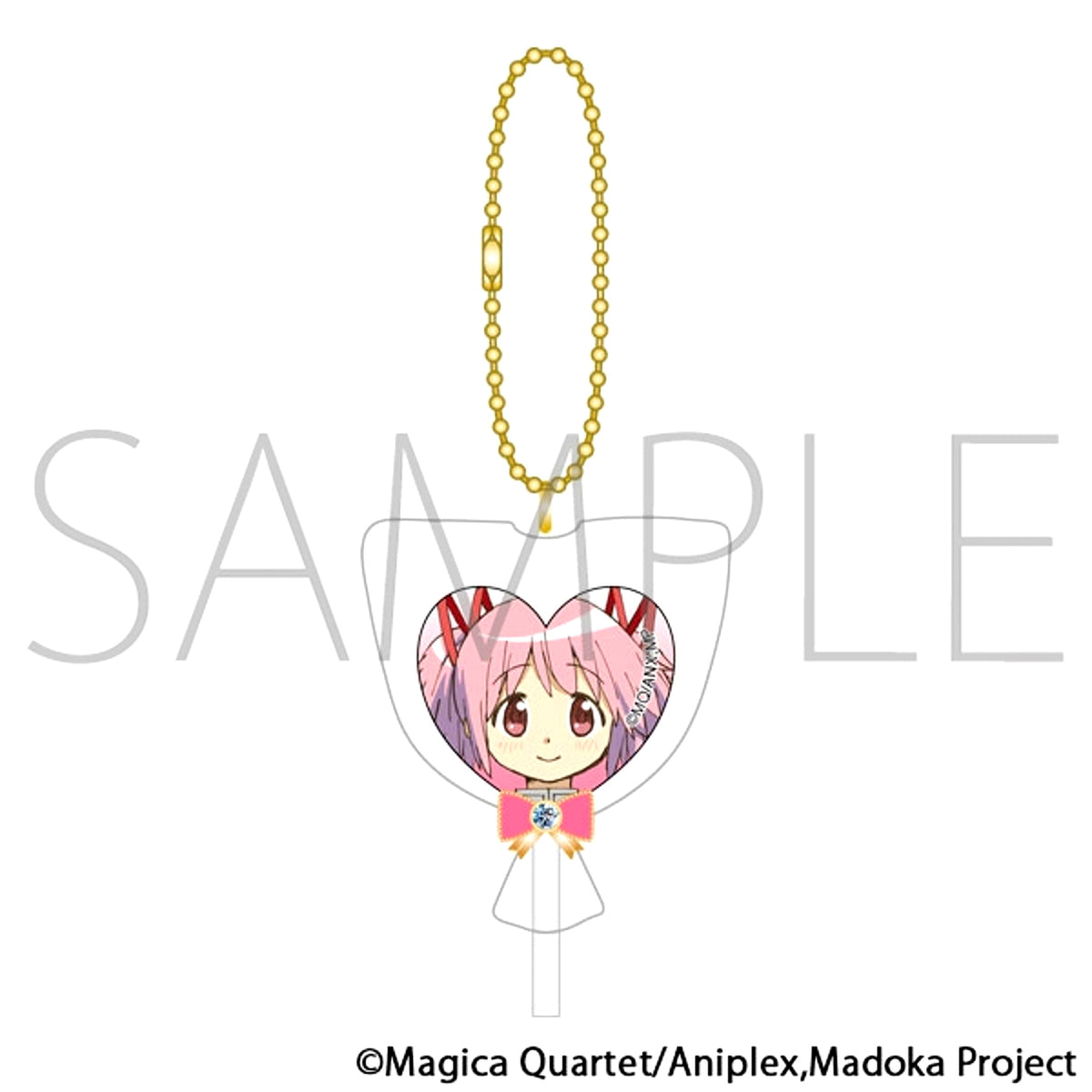Puella Magi Madoka Magica Candy Keychain / Kaname Madoka [NEW]