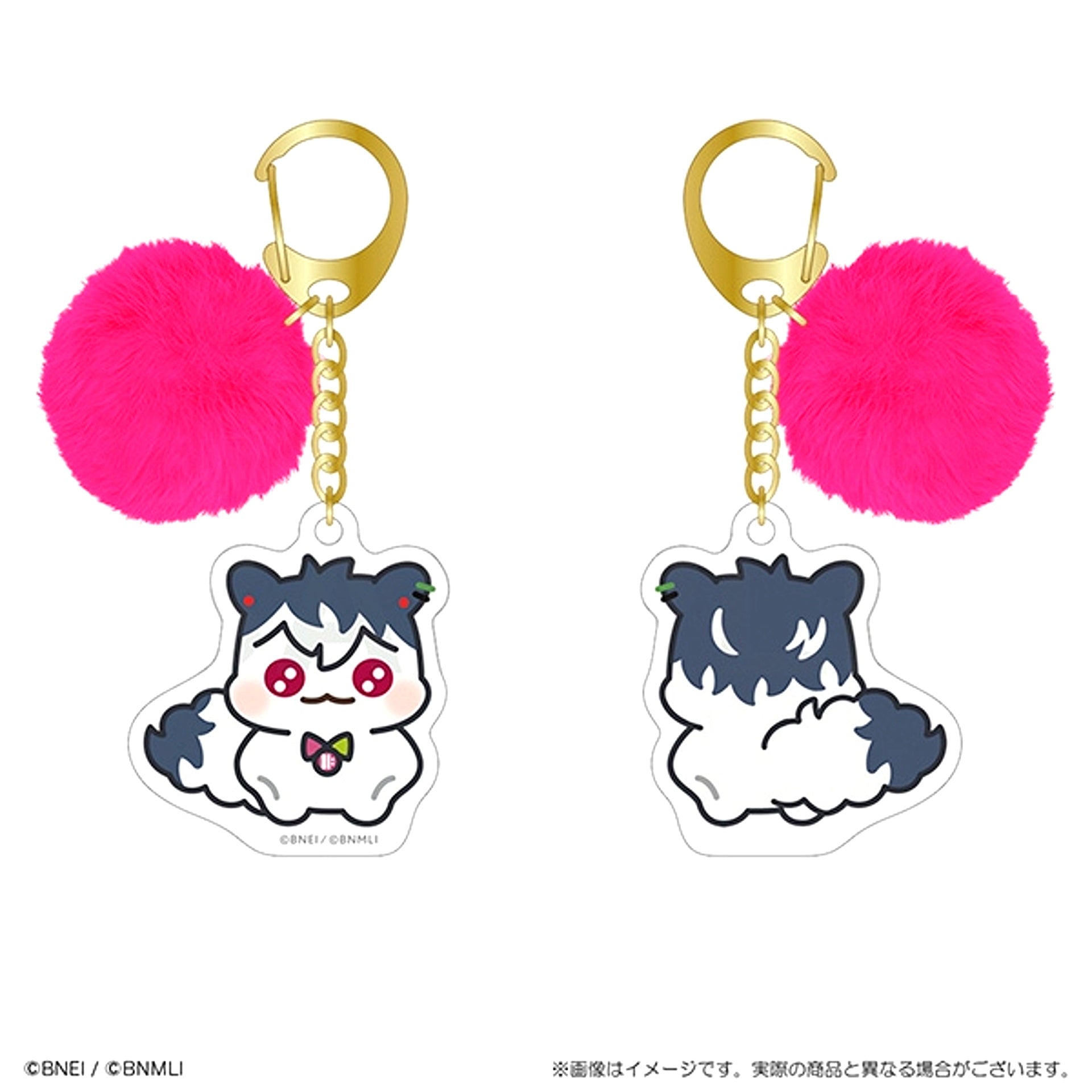 IDOLiSH7 Animalish Seven Keychain with Pompom Momonga [NEW]