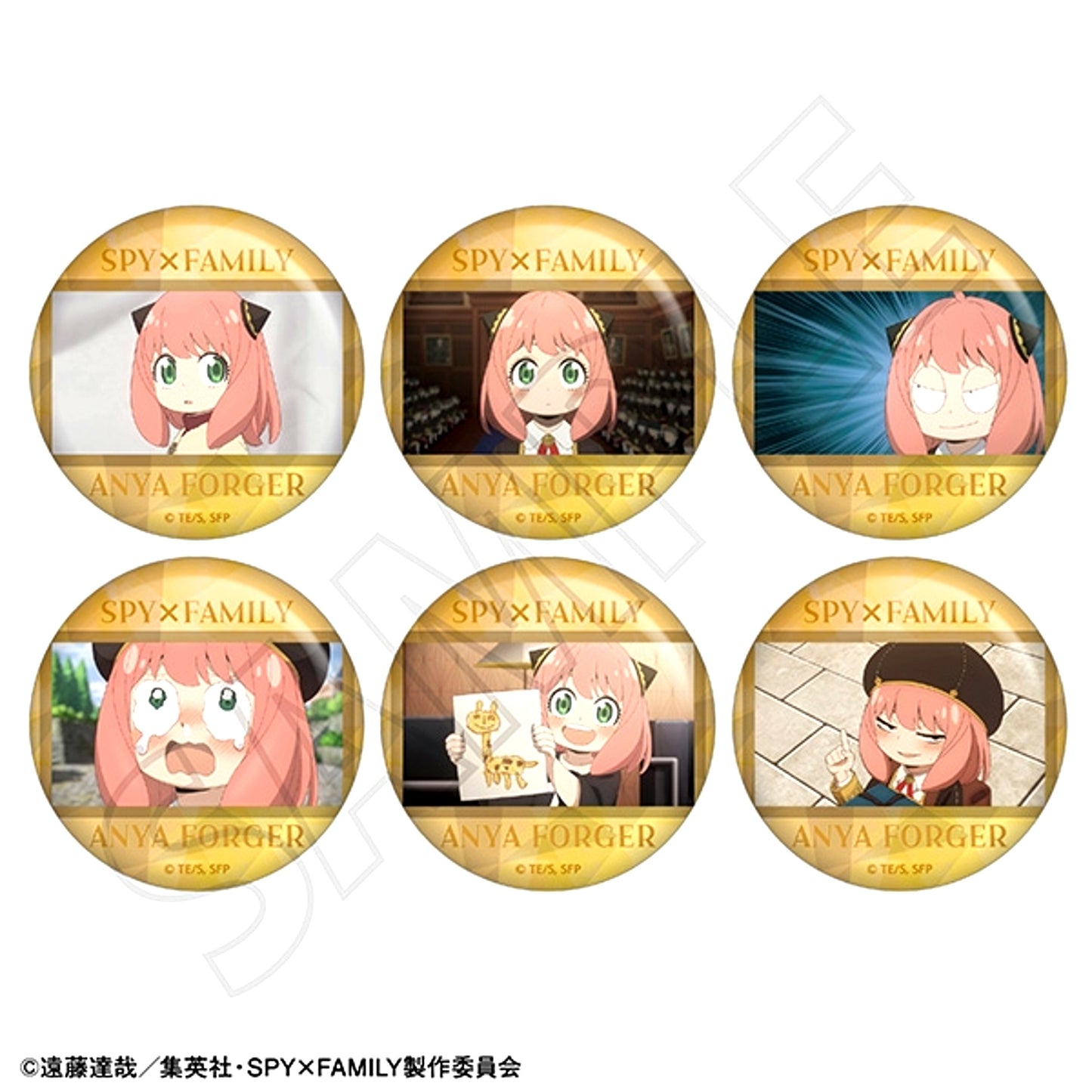 SPY x FAMILY Favorite Character Badge Collection / Anya Forger [NEW]