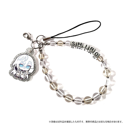 Devil Butler with Black Cat After School Mates Beads Strap / Shiro Nui Pal Skip [NEW]