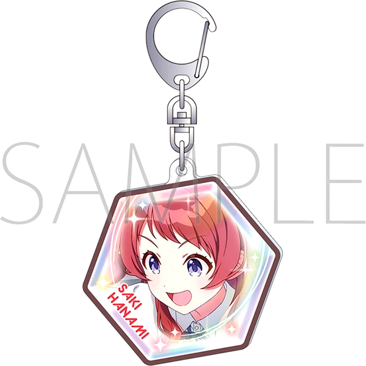 Gakuen Idolmaster Peace Style Acrylic Keychain / Hanami Saki Vol.2 [NEW]