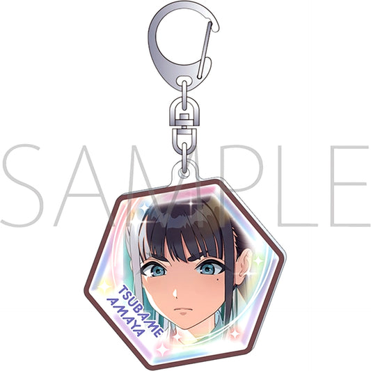 Gakuen Idolmaster Peace Sign Style Acrylic Keychain / Amaya Tsubame Part 2 [NEW]