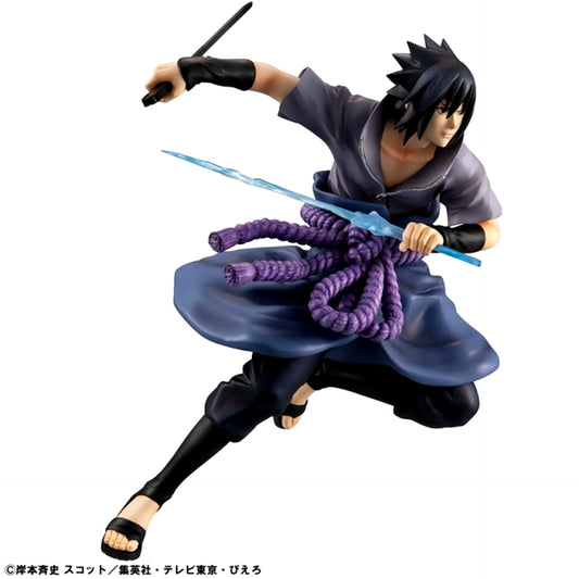 G.E.M. Series NARUTO Shippuden Sasuke Uchiha Ninja World War ver. Complete Figure [NEW]