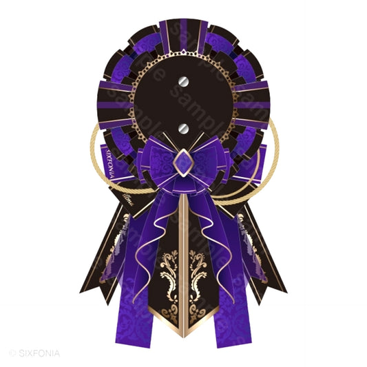 Sikufoni 4th Anniversary Can Badge Rosette Iruma [NEW]