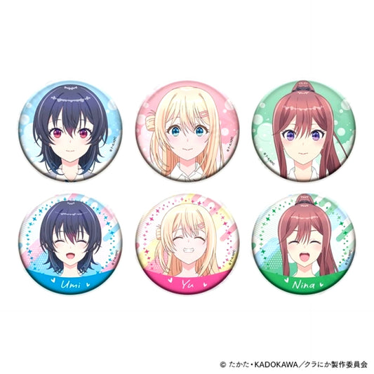 TV Anime I Made Friends with the Second Prettiest Girl in My Class Random Button Goods - Bache [NEW]