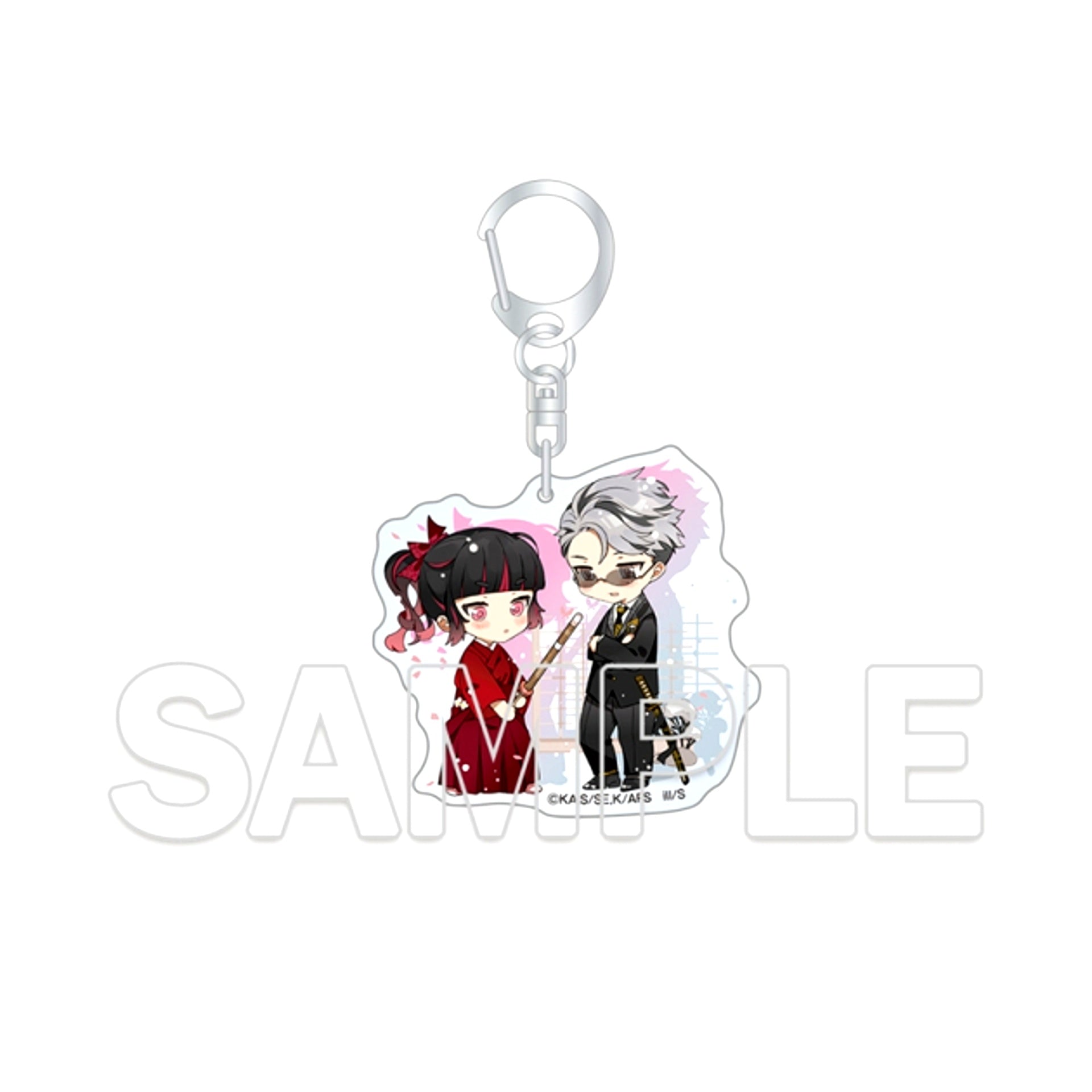 Agents of the Four Seasons Acrylic Keychain Sakura & Itecho [NEW]
