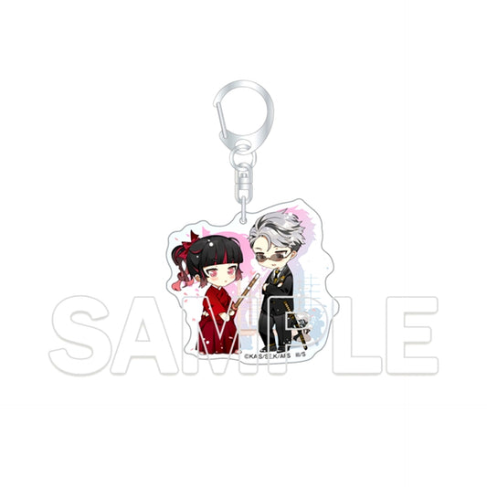 Agents of the Four Seasons Acrylic Keychain Sakura & Itecho [NEW]
