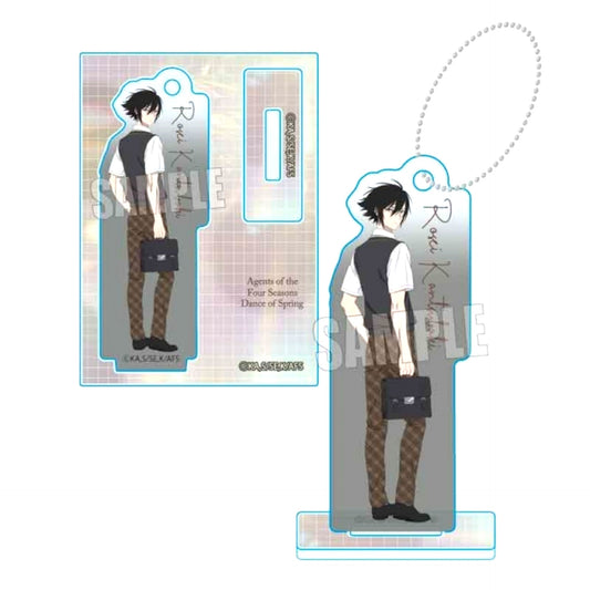 TV Anime Agents of the Four Seasons: Dance of Spring Stand Keychain Rosei Kantsubaki School Uniform ver. Animate Advance Sale [NEW]