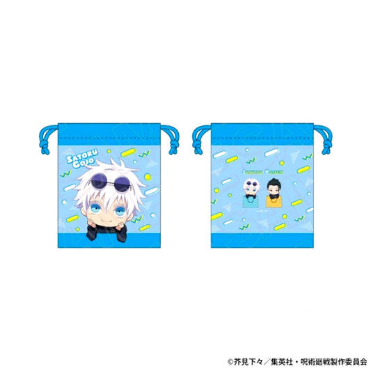 Anime Jujutsu Kaisen 5th Anniversary Drawstring Pouch Satoru Gojo (Hidden Inventory / Premature Death) shopping Mini Character ver. [NEW]