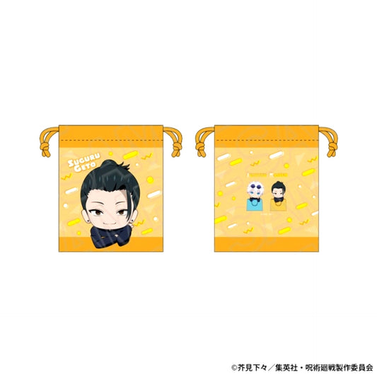 Anime Jujutsu Kaisen 5th Anniversary Drawstring Bag Suguru Geto (Hidden Inventory / Premature Death) shopping Mini Character ver. [NEW]