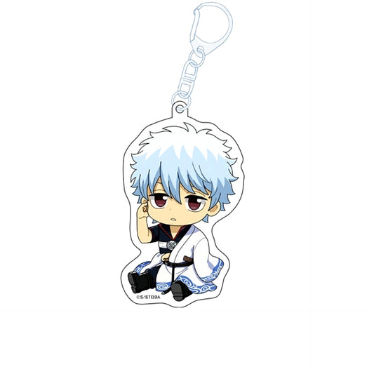 Gintama Petanko Acrylic Keychain vol.5 Gintoki Sakata Goods - Keychain [NEW]