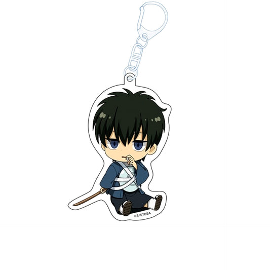 Gintama Petanko Acrylic Keychain vol.5 Toushirou Hijikata Goods - Keychain [NEW]