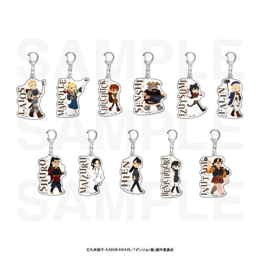 Delicious in Dungeon TV Anime Trading Acrylic Keychain Art by Hyogonosuke [NEW]
