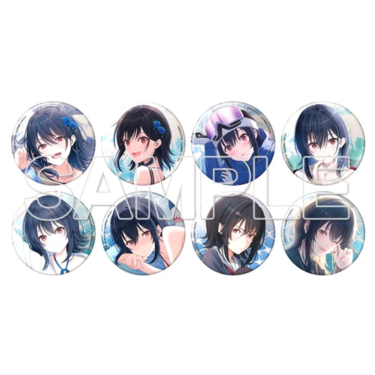 I Made Friends with the Second Prettiest Girl in My Class Completion Commemorative Trading Metallic Can Badge ~All Things Sea~ [NEW]