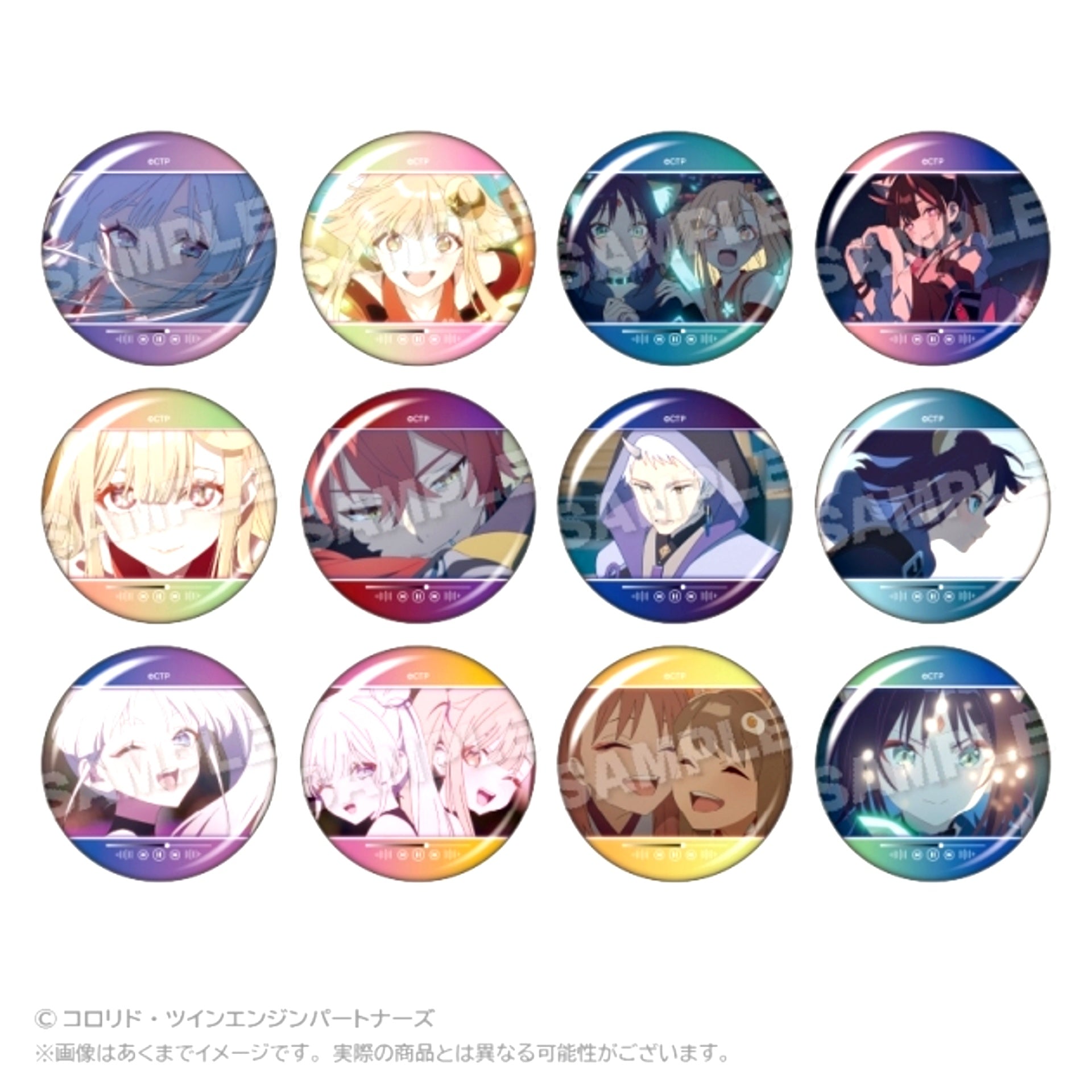 Cosmic Princess Kaguya! Trading Memories Can Badge VR ver. (Reissue) [NEW]