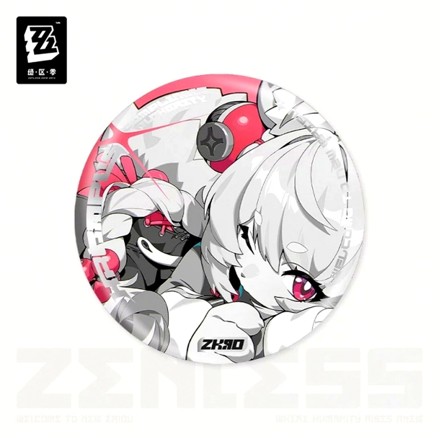 Zenless Zone Zero Mindscape Cinema Series Reflect Can Badge Krampus' Black Branch Teru [NEW]