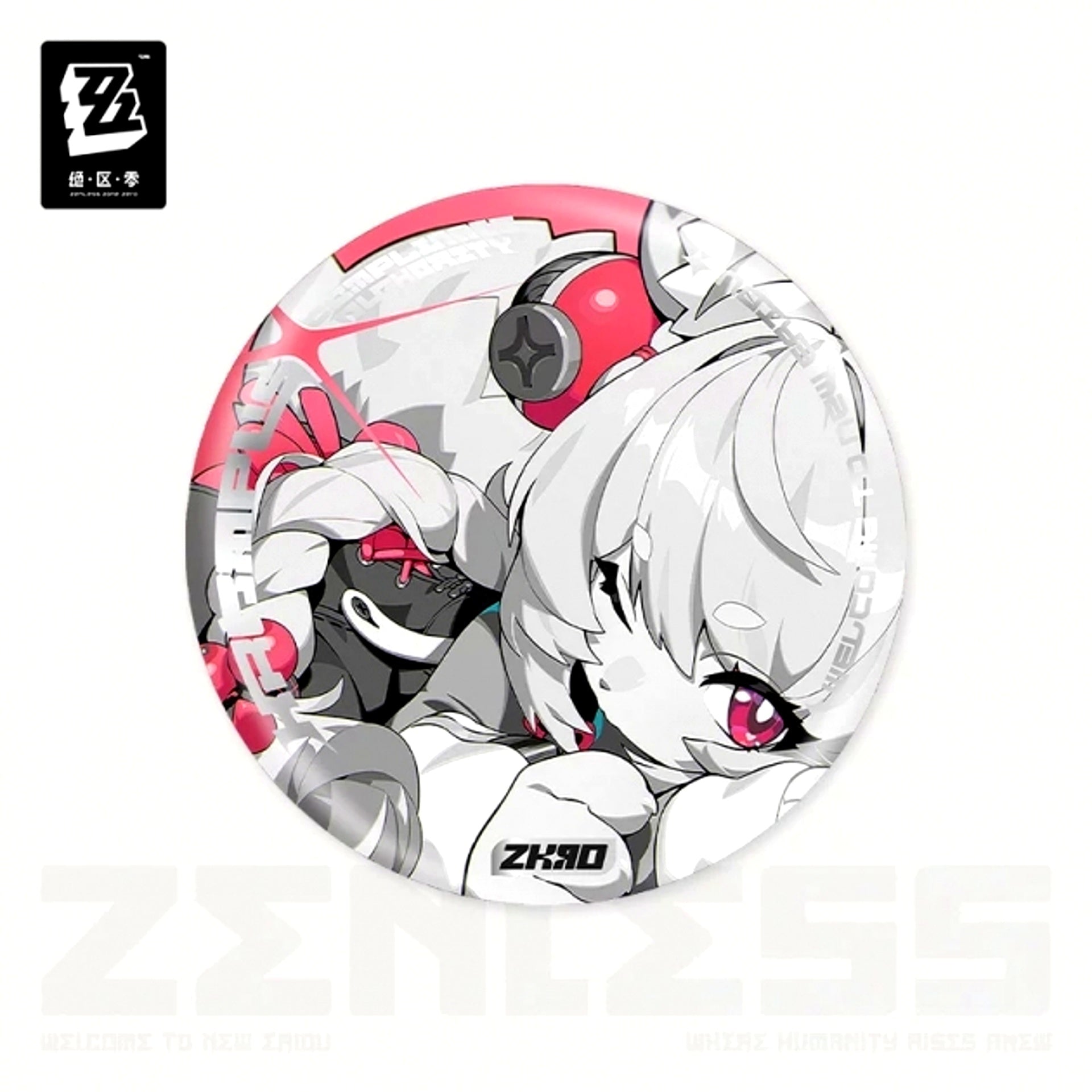 Zenless Zone Zero Mindscape Cinema Series Reflect Can Badge Krampus' Black Branch Teru [NEW]
