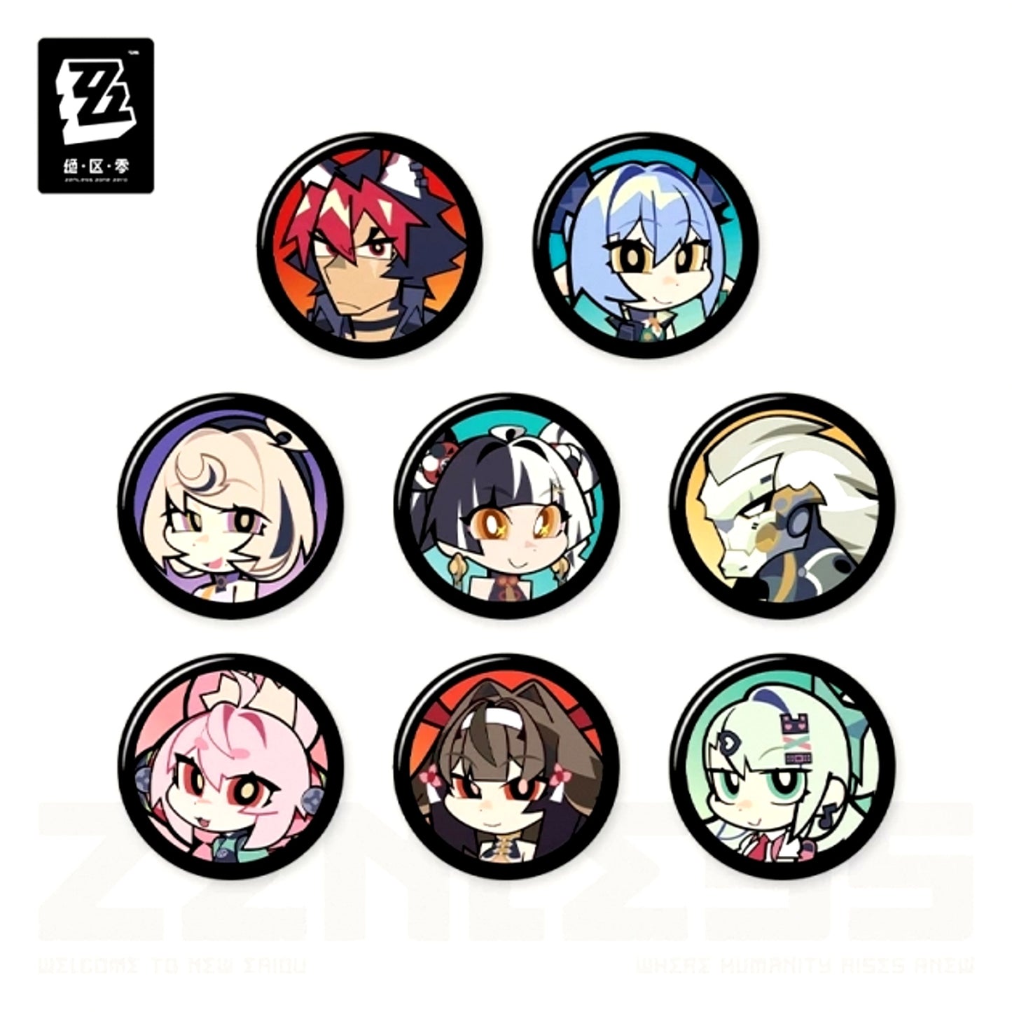 Zenless Zone Zero Affinity Excellent Series Agent Icon Trading Mini Can Badge Vol.6 [NEW]