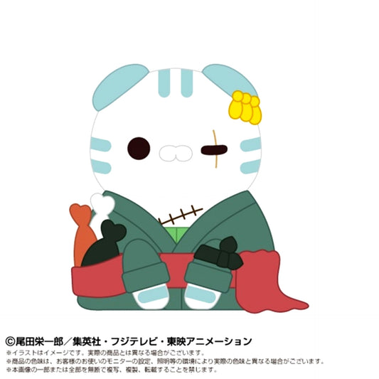 ONE PIECE Chibi Plush x MEGA CAT PROJECT Nyan Piece Nyan! Roronoa Zoro [NEW]