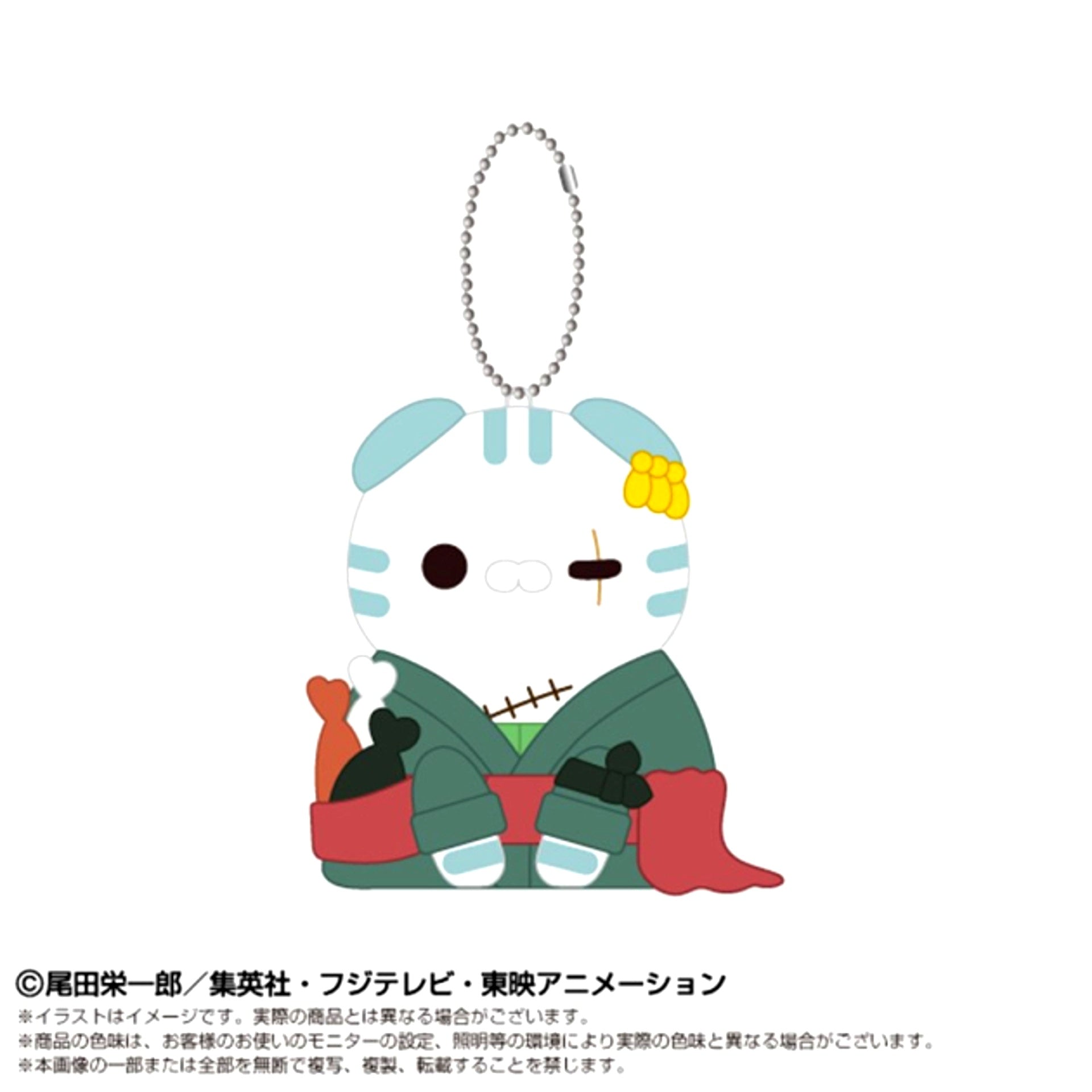 ONE PIECE Chibi Plush Mascot x MEGA CAT PROJECT Nyan Piece Nyan! Roronoa Zoro [NEW]