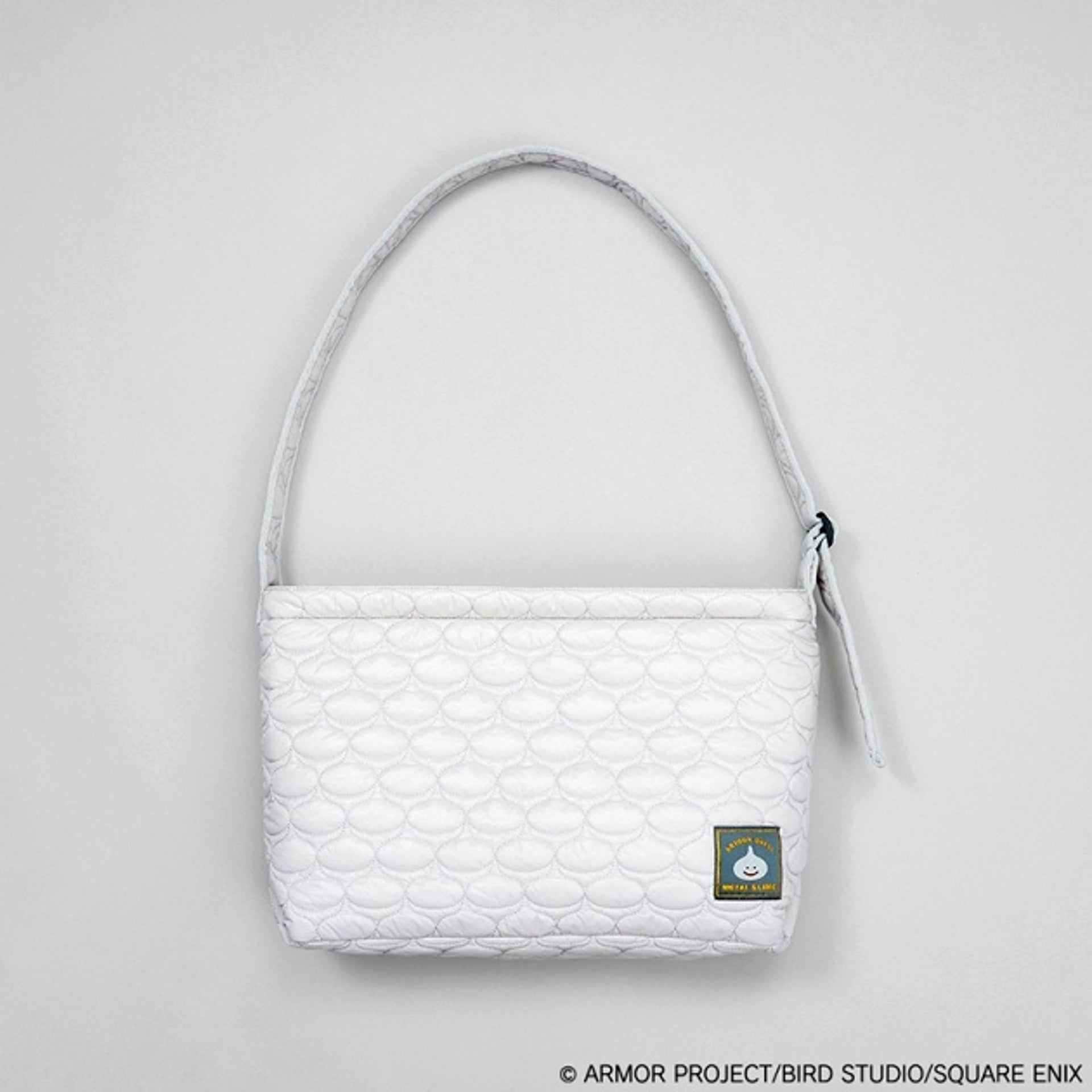 Smile Slime Quilted Big Tote Bag Metal Slime [NEW]