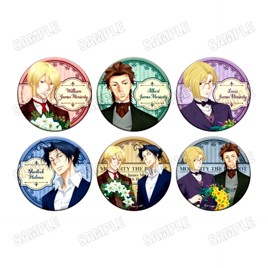 TV Anime Moriarty the Patriot Newly Drawn Button Collection Goods - Badge Resale [NEW]