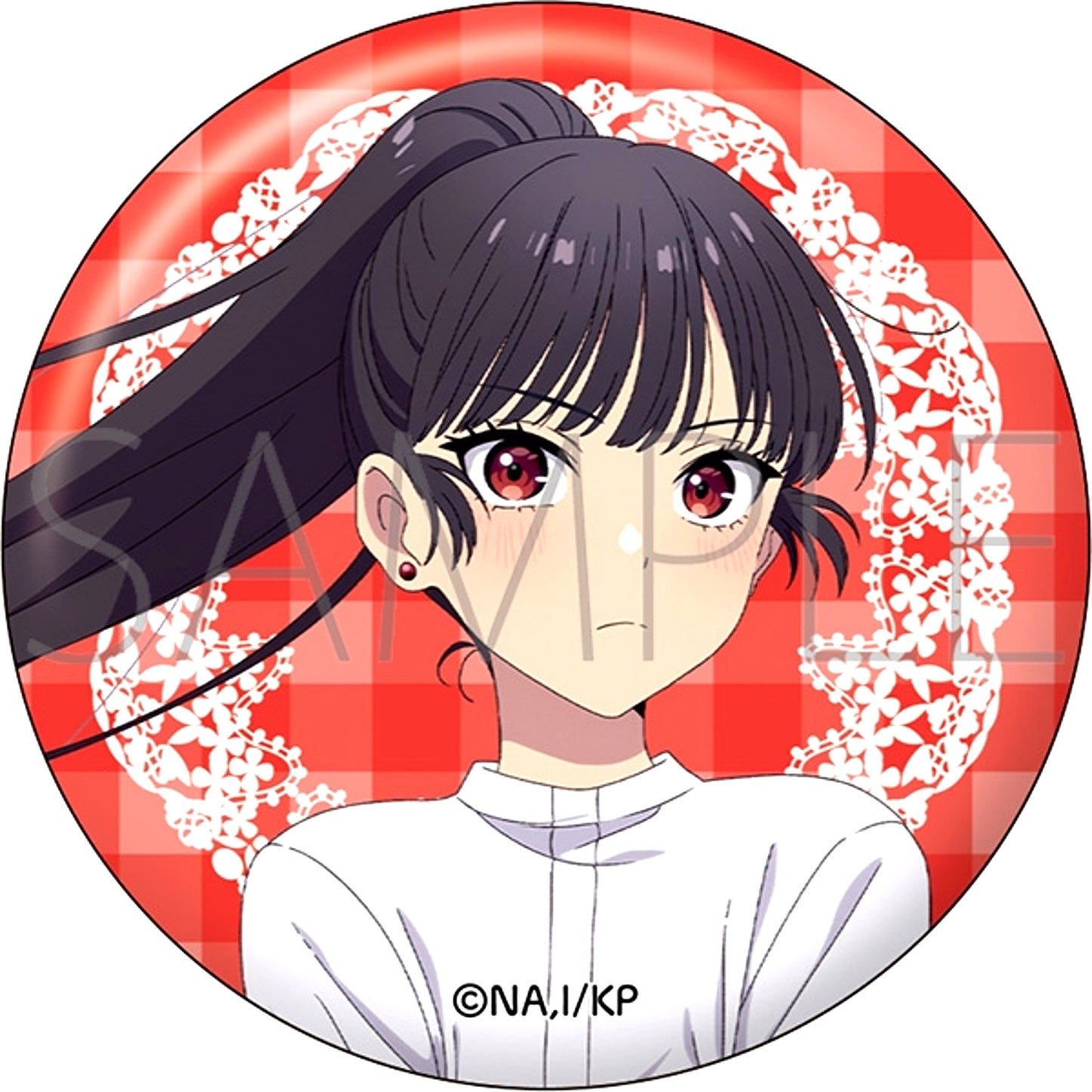 I Want to Love You Till Your Dying Day Glitter Can Badge / Lizzie Seiran [NEW]