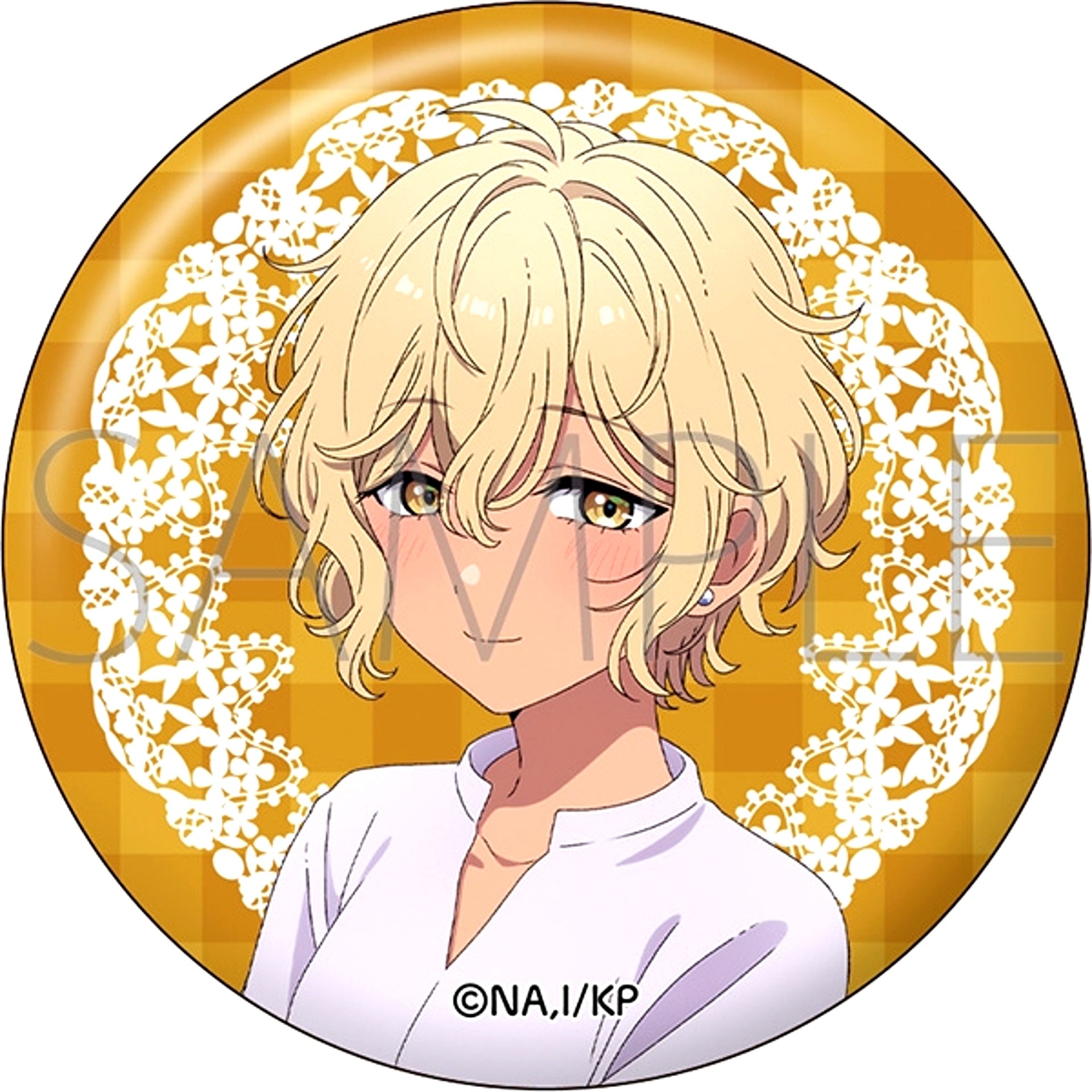 I Want to Love You Till Your Dying Day Glitter Can Badge / Maud Ari [NEW]