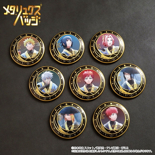 NARUTO Shippuden Metalux Badge Collection / Shinobi Under the Moon [NEW]