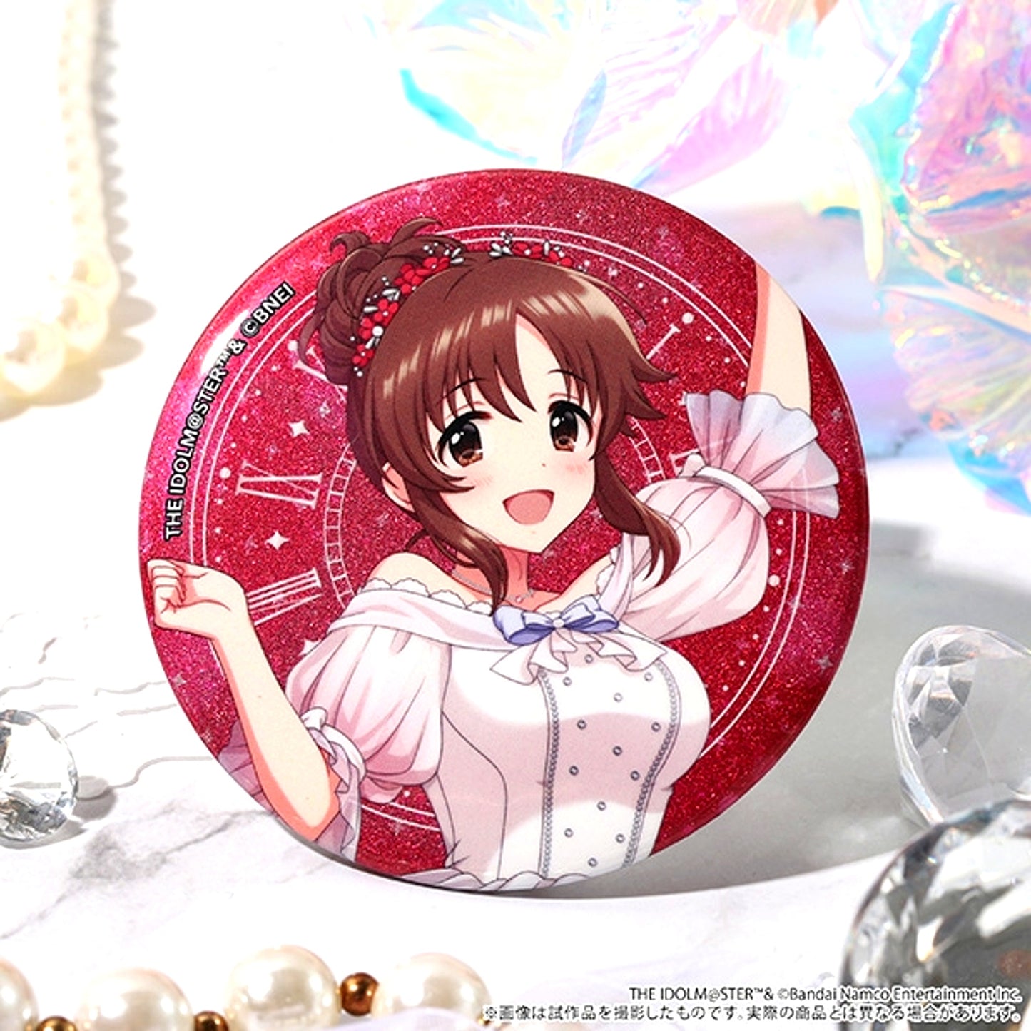 THE IDOLM@STER Cinderella Girls Glitter Can Badge / Airi Totoki Cinderella Girl General Election 2026 [NEW]