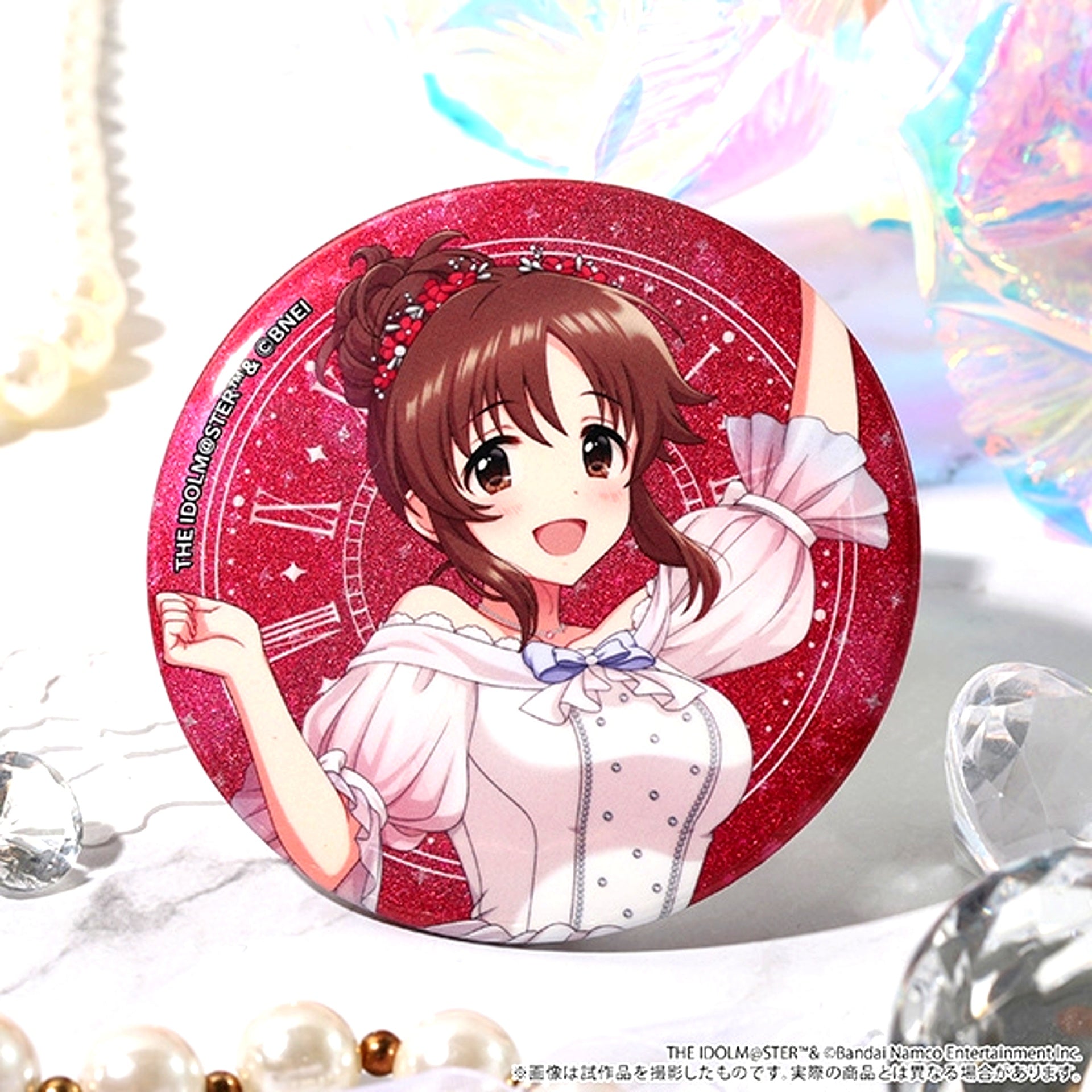 THE IDOLM@STER Cinderella Girls Glitter Can Badge / Airi Totoki Cinderella Girl General Election 2026 [NEW]