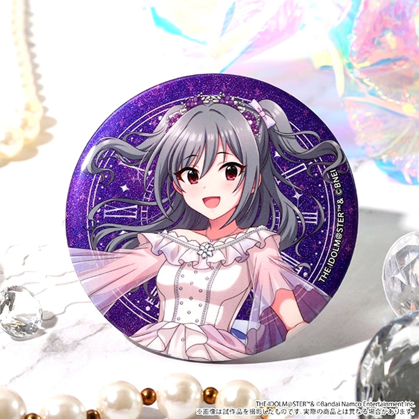 THE IDOLM@STER Cinderella Girls Glitter Can Badge / Ranko Kanzaki Cinderella Girl General Election 2026 [NEW]