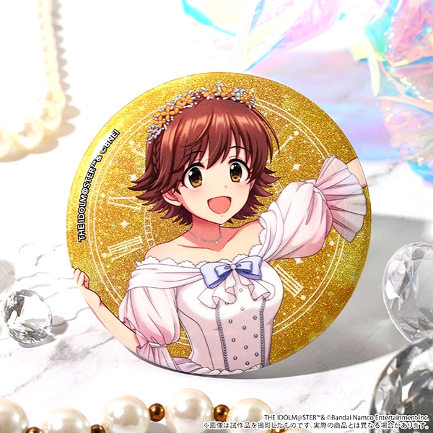 THE IDOLM@STER Cinderella Girls Glitter Can Badge / Mio Honda Cinderella Girl General Election 2026 [NEW]