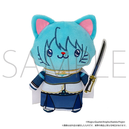 Puella Magi Madoka Magica withCAT Plush Keychain Plus with Eye Mask / Sayaka Miki [NEW]