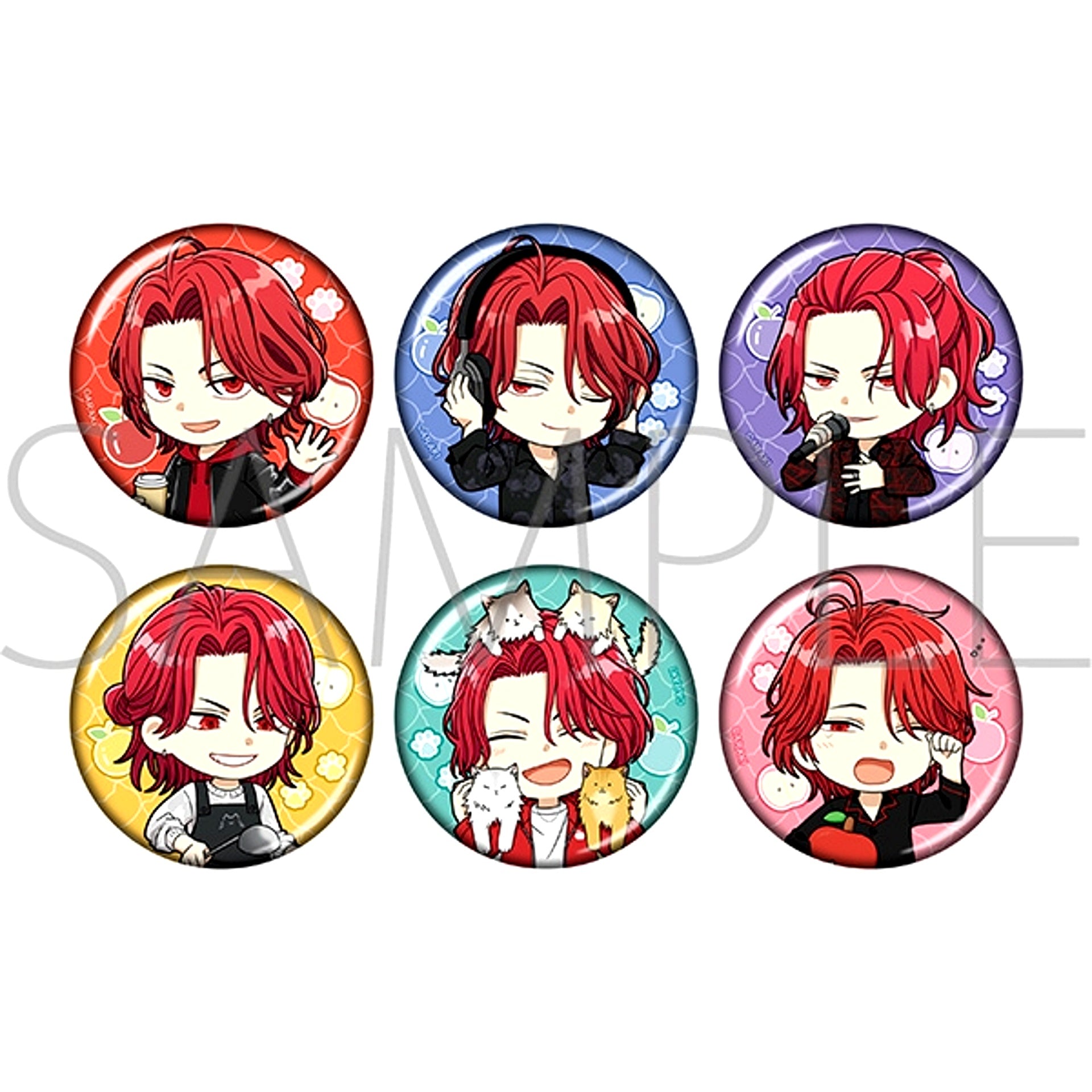 Artist Araki Character Badge Collection [NEW]